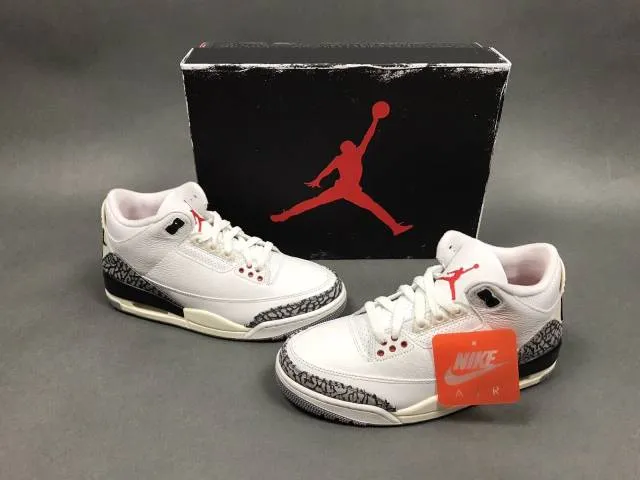 2023 Nike Air Jordan 3 Retro White Cement Reimagined