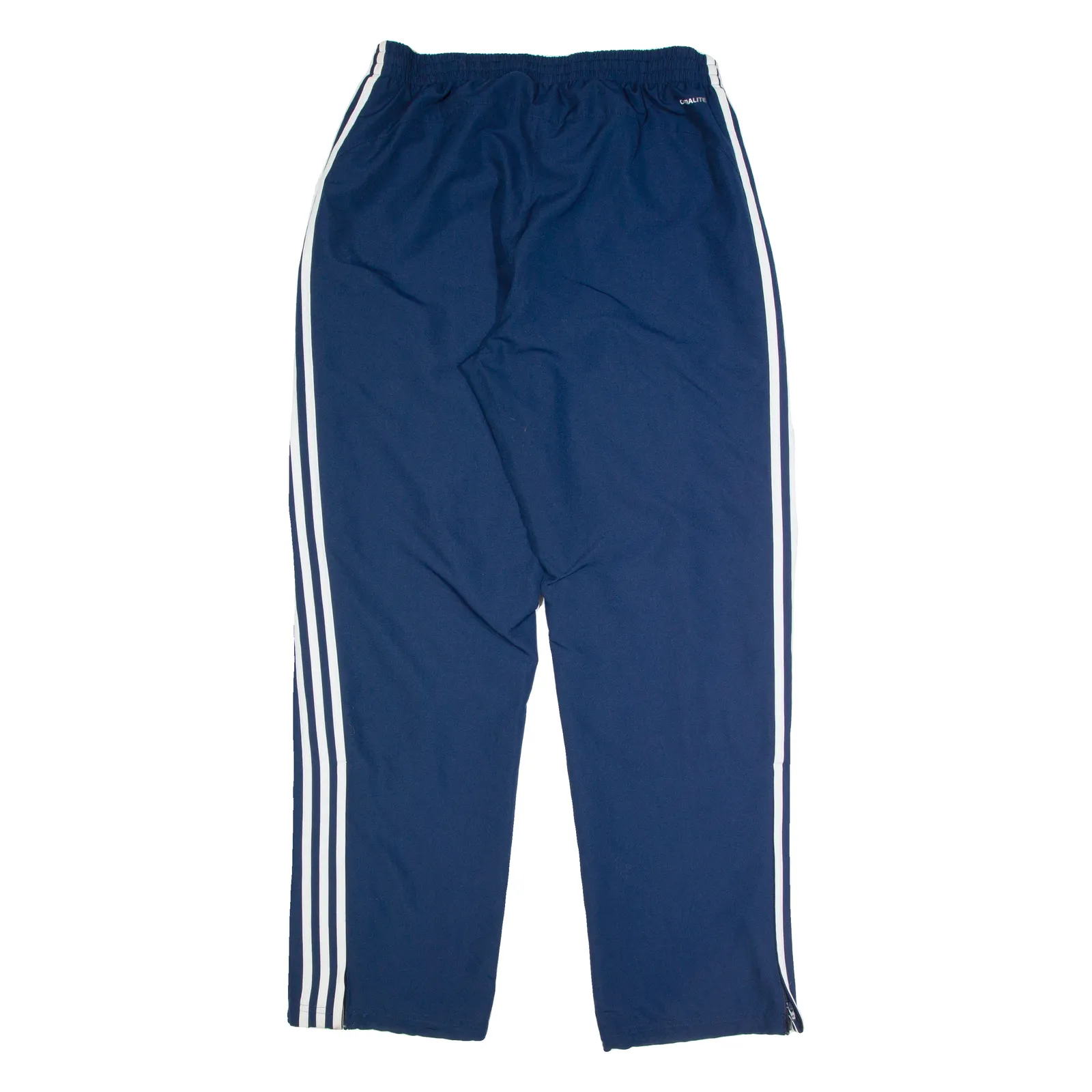 ADIDAS Lined Womens Track Pants Blue Wide-Leg L W32 L32