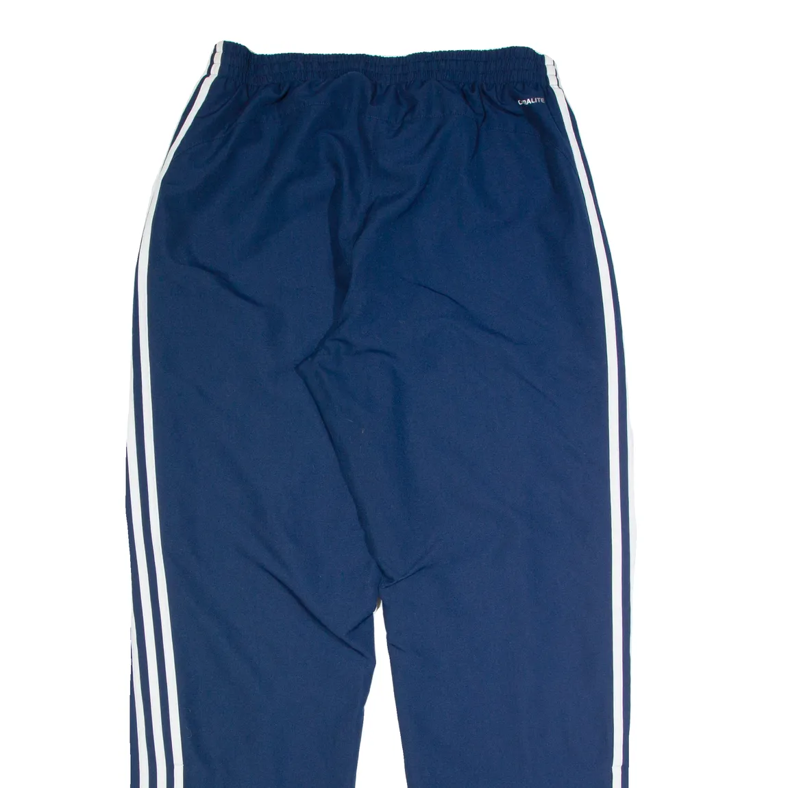 ADIDAS Lined Womens Track Pants Blue Wide-Leg L W32 L32