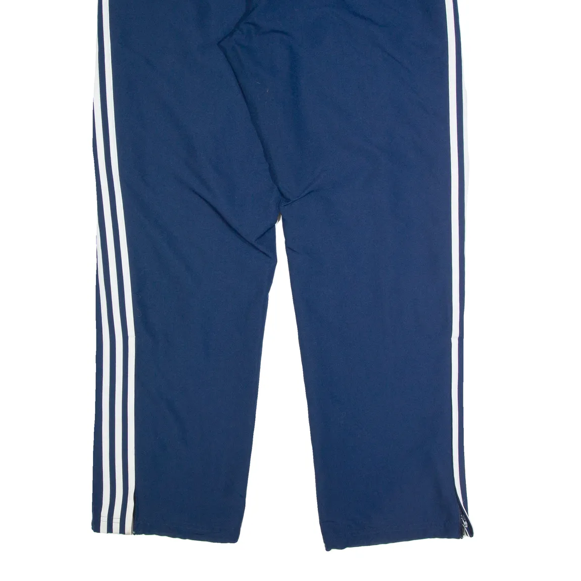 ADIDAS Lined Womens Track Pants Blue Wide-Leg L W32 L32