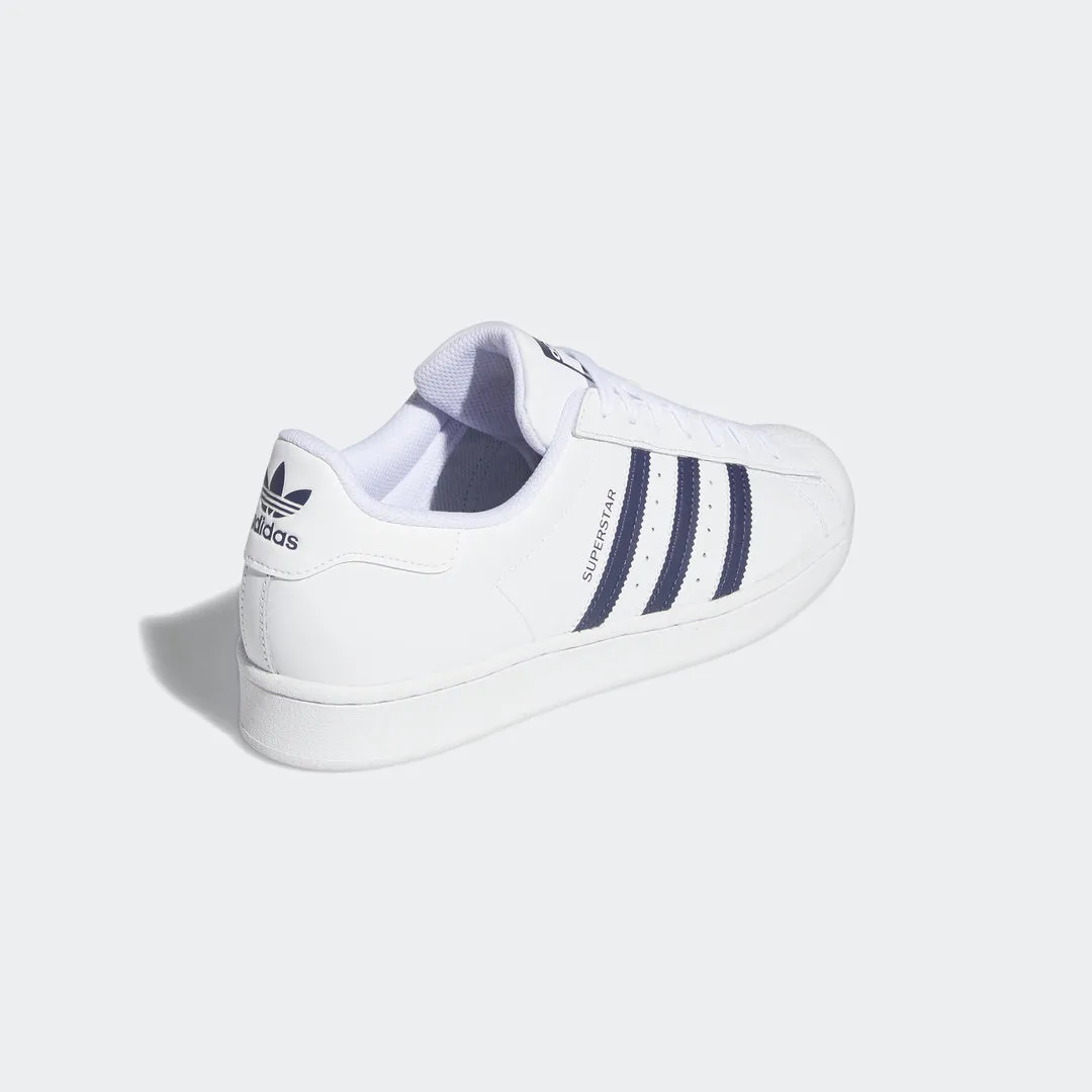 Adidas Original SUPERSTAR FOUNDATION Men’s - WHITE/ SHA NAVY / WHITE