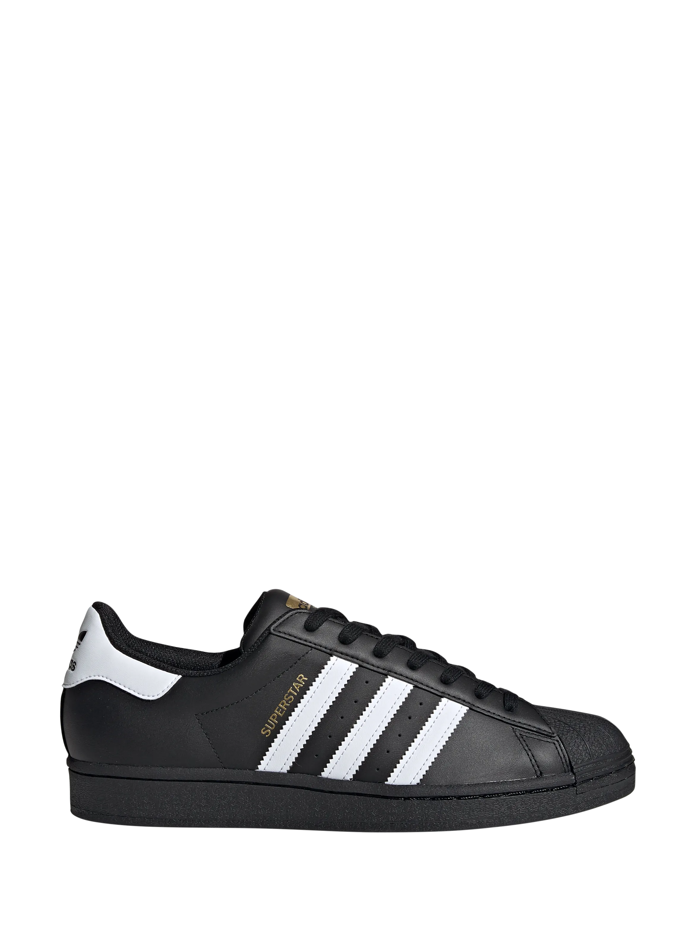 ADIDAS  Superstar leather sneakers - Black