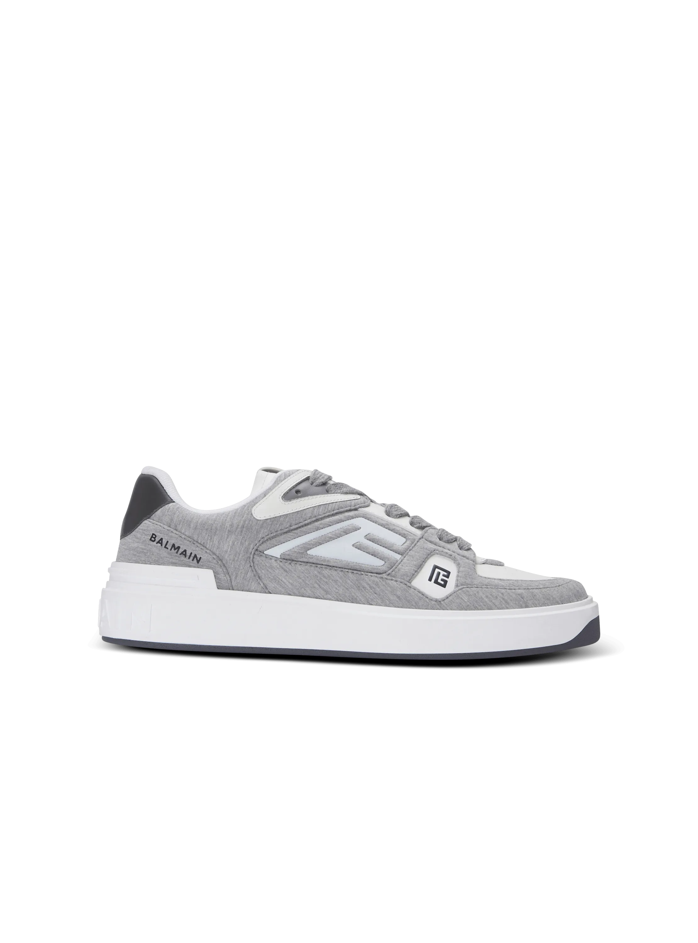 B-Court Skate trainers in fleece and calfskin