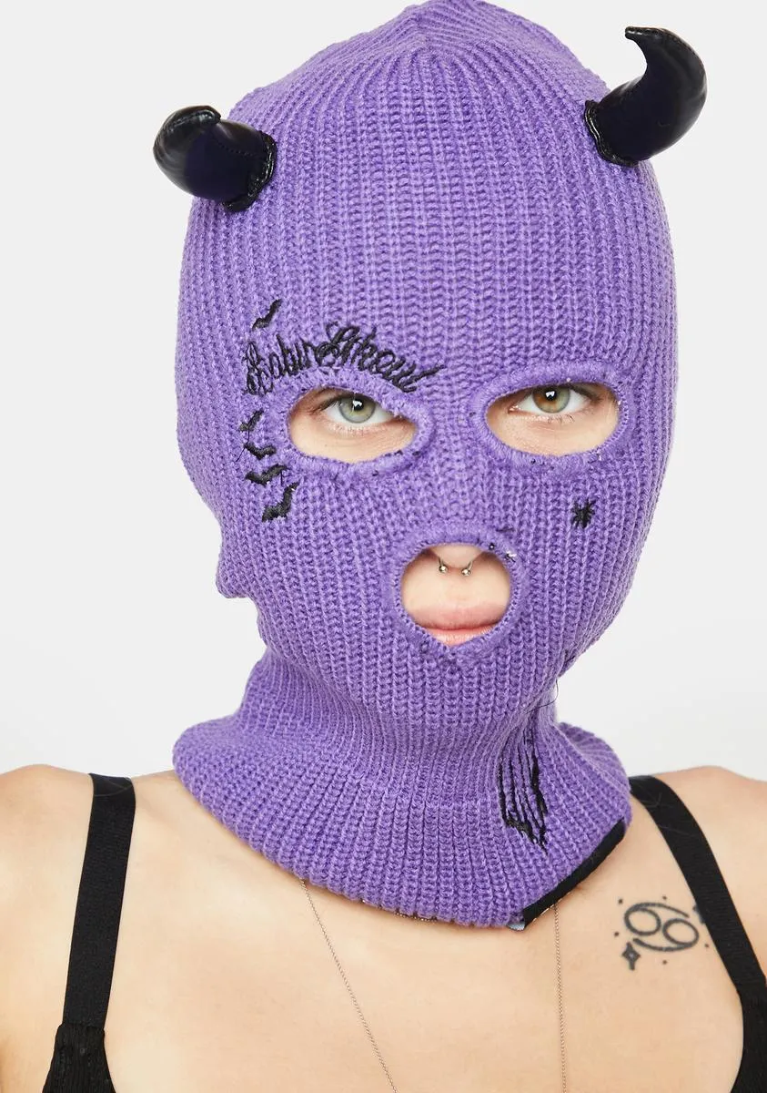 Baby Ghoul Ski Mask-