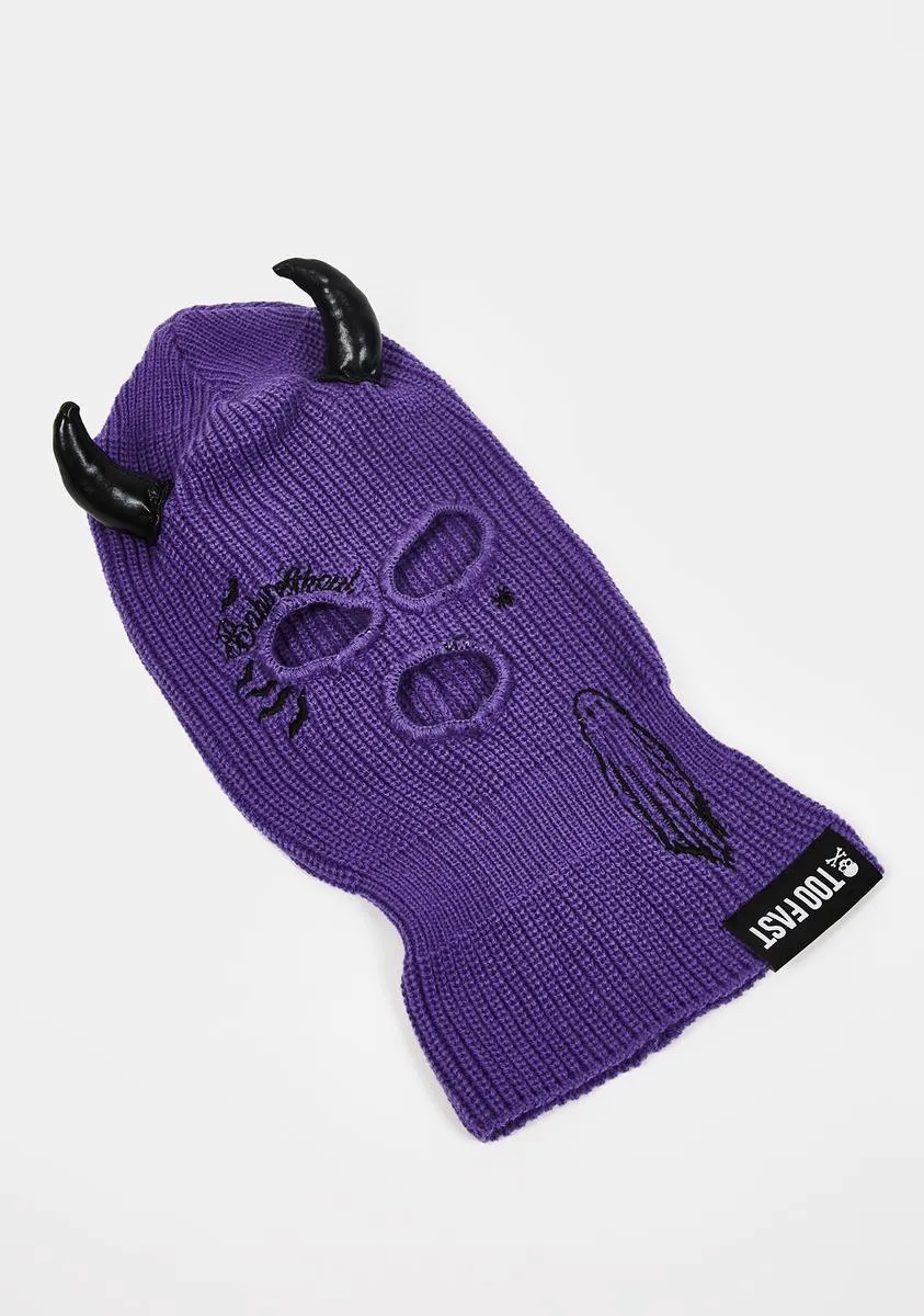 Baby Ghoul Ski Mask-