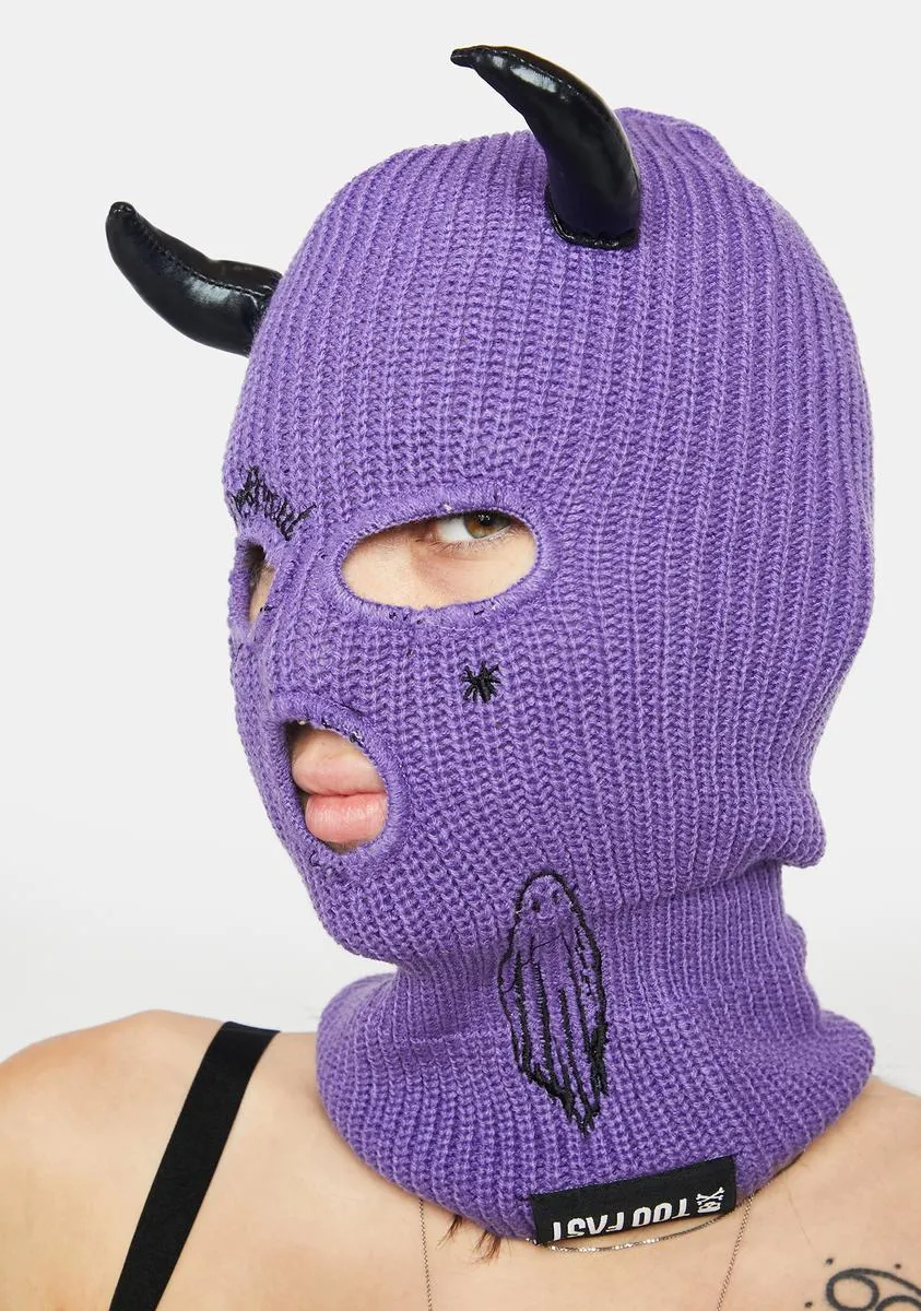 Baby Ghoul Ski Mask-