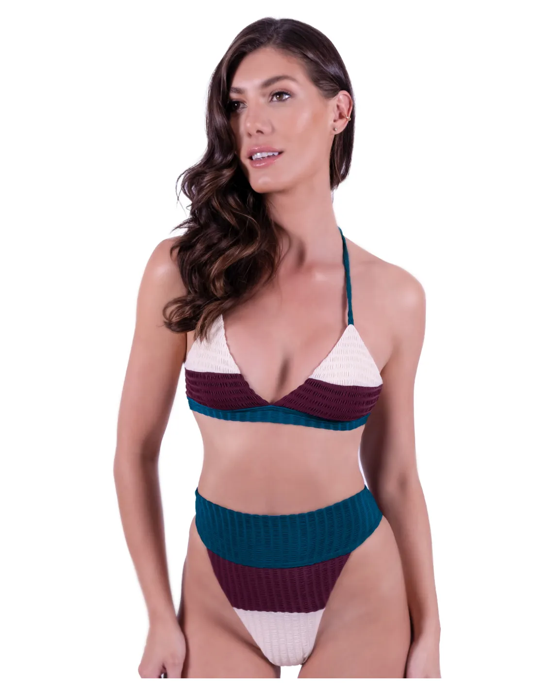 Bikini High Band Teal