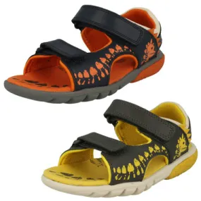 Boys Clarks Casual Sandals Rocco Surf