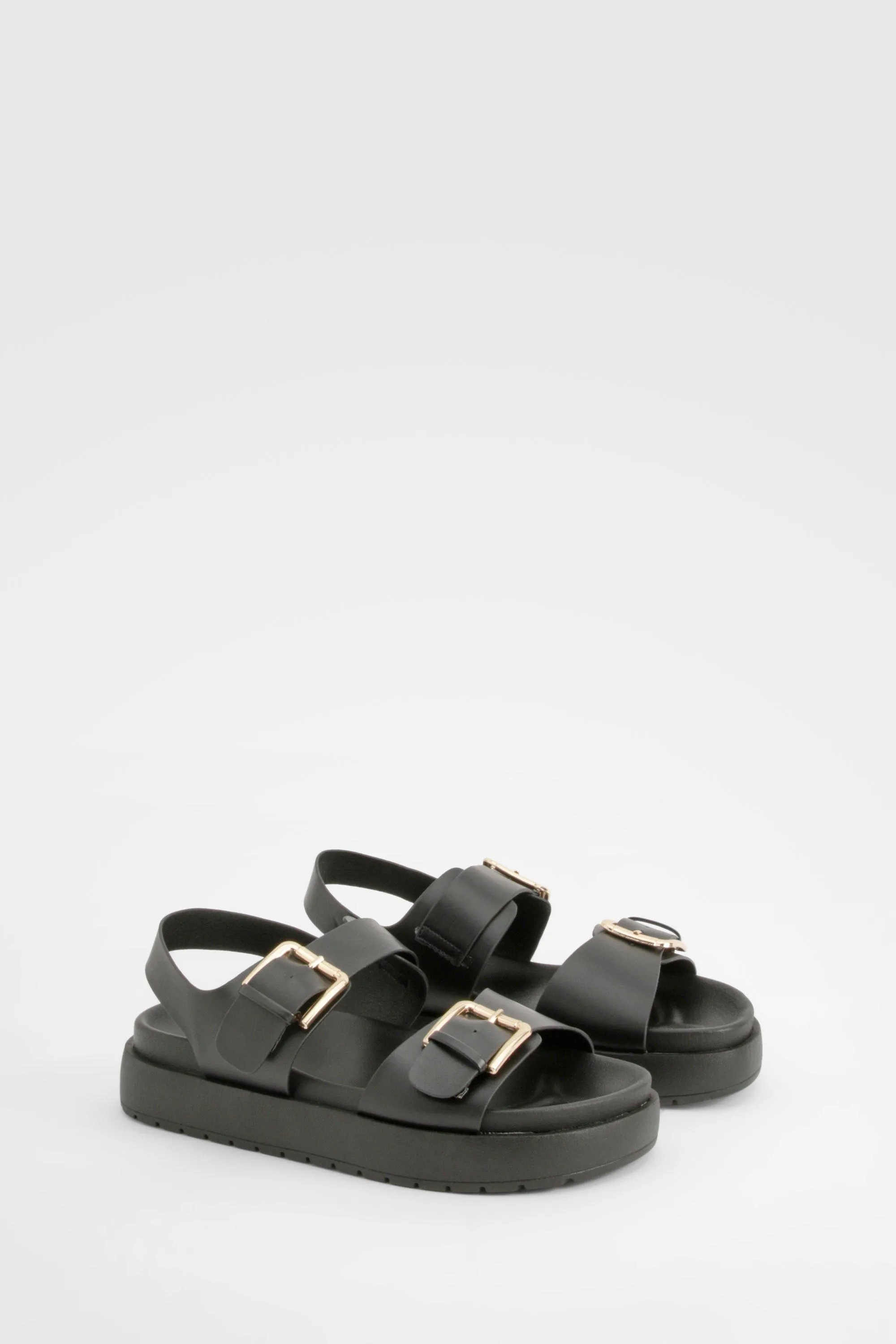 Buckle Detail Chunky Dad Sandals