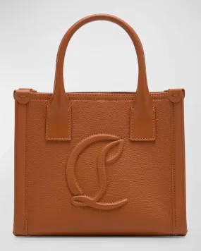 By My Side Mini Tote in Leather with CL Logo