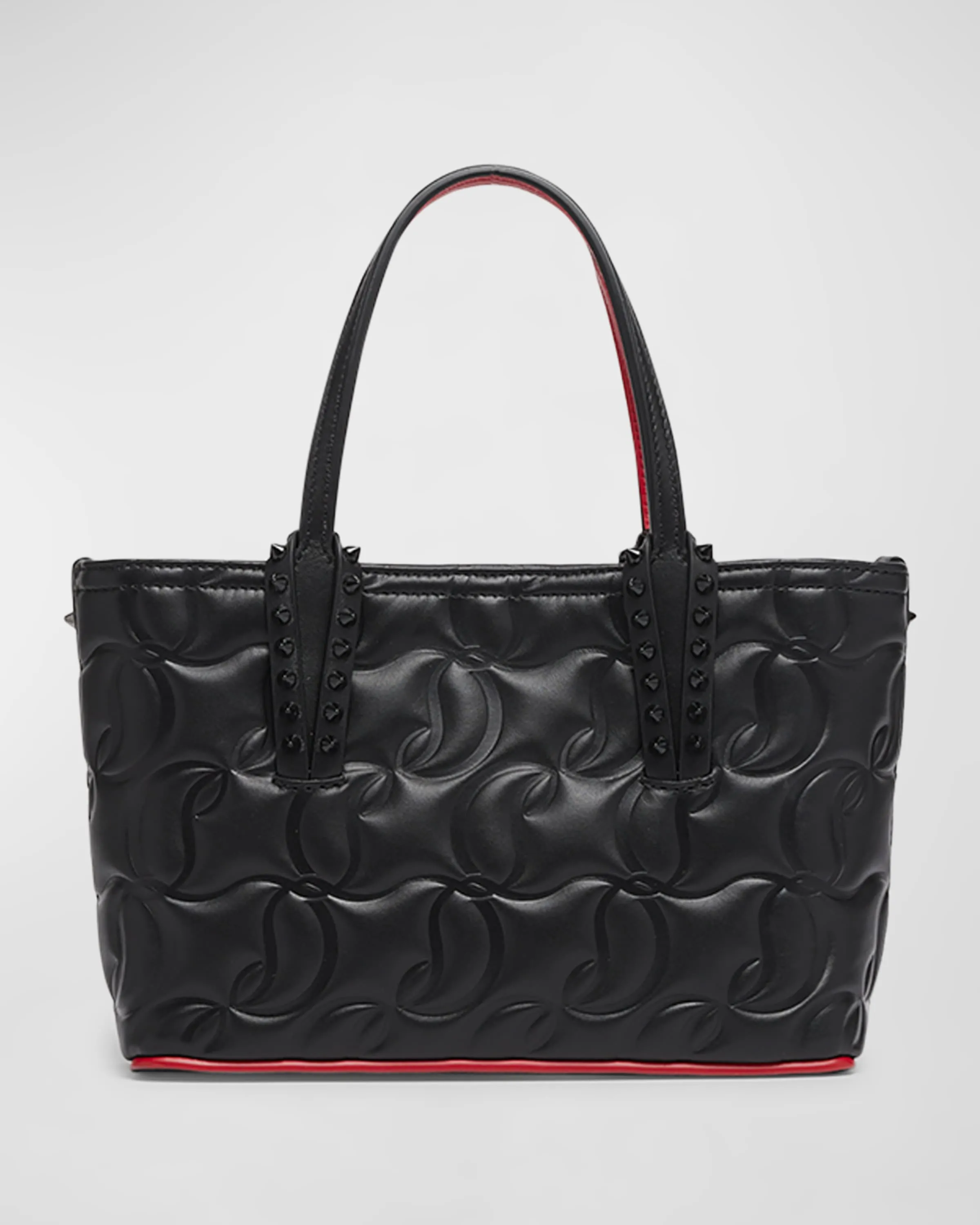 Cabata Mini Tote in CL Embossed Nappa Leather