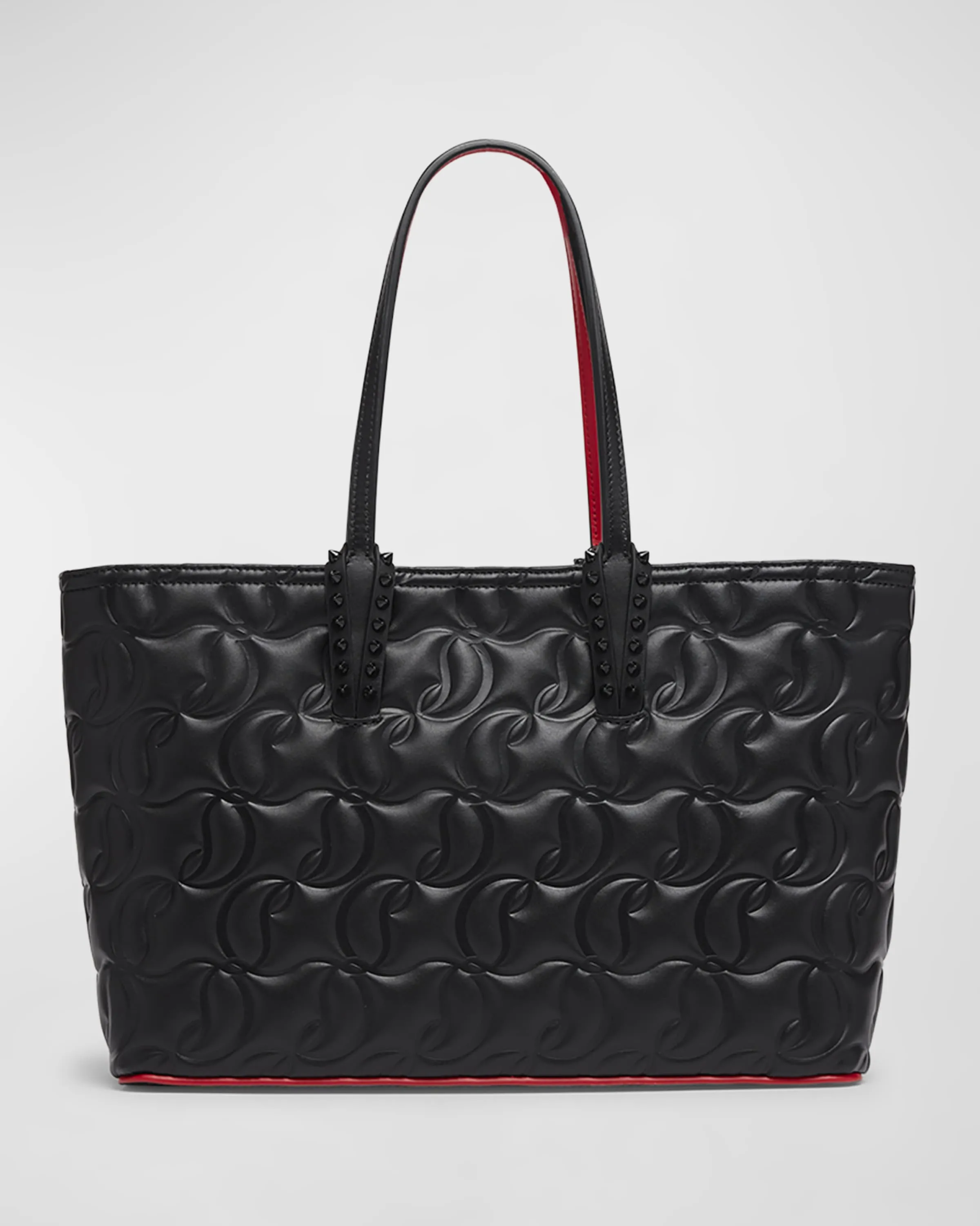 Cabata Small Tote in CL Embossed Nappa Leather