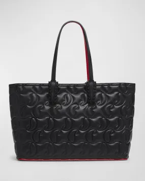 Cabata Small Tote in CL Embossed Nappa Leather