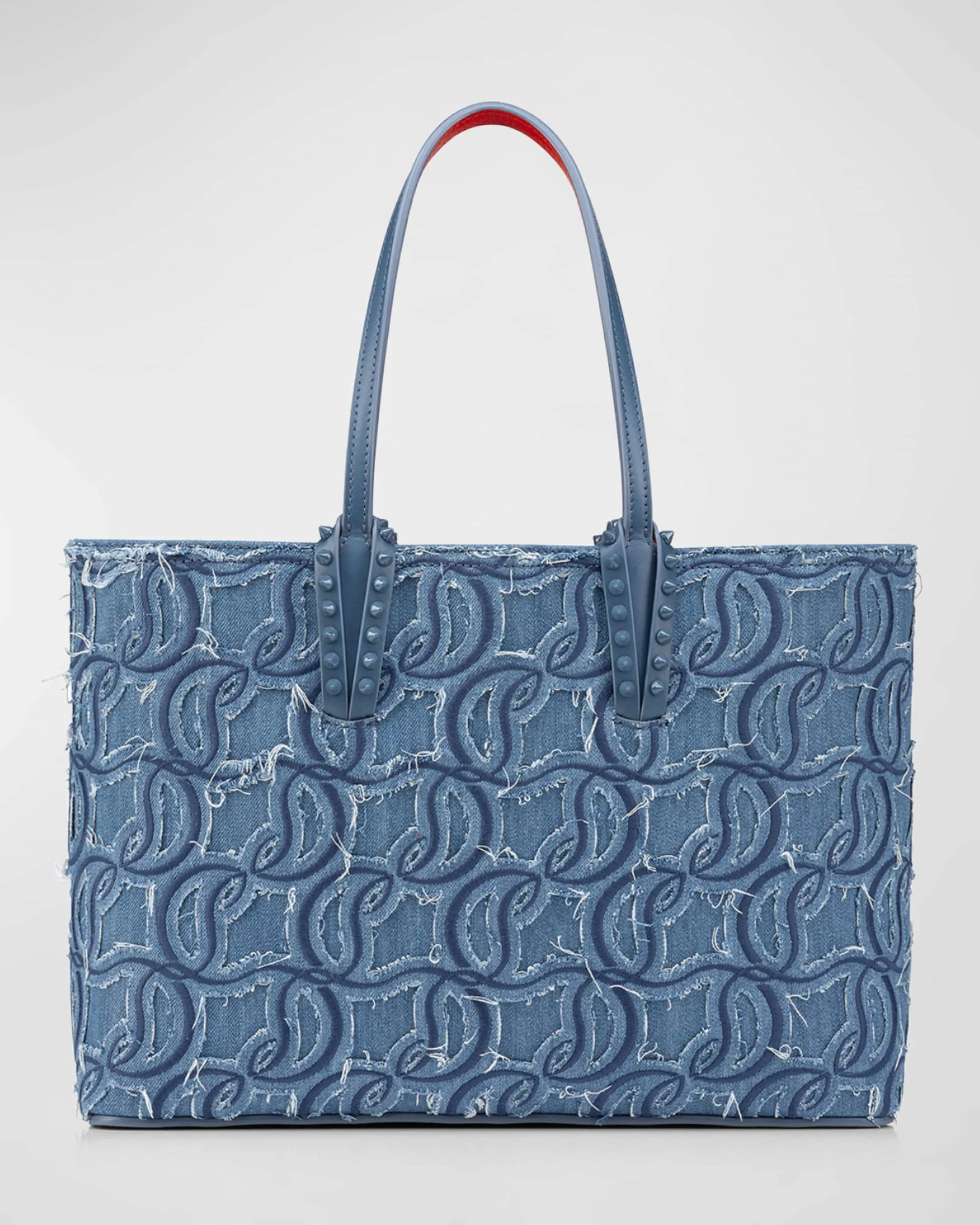 Cabata Small Tote in CL Embroidered Denim