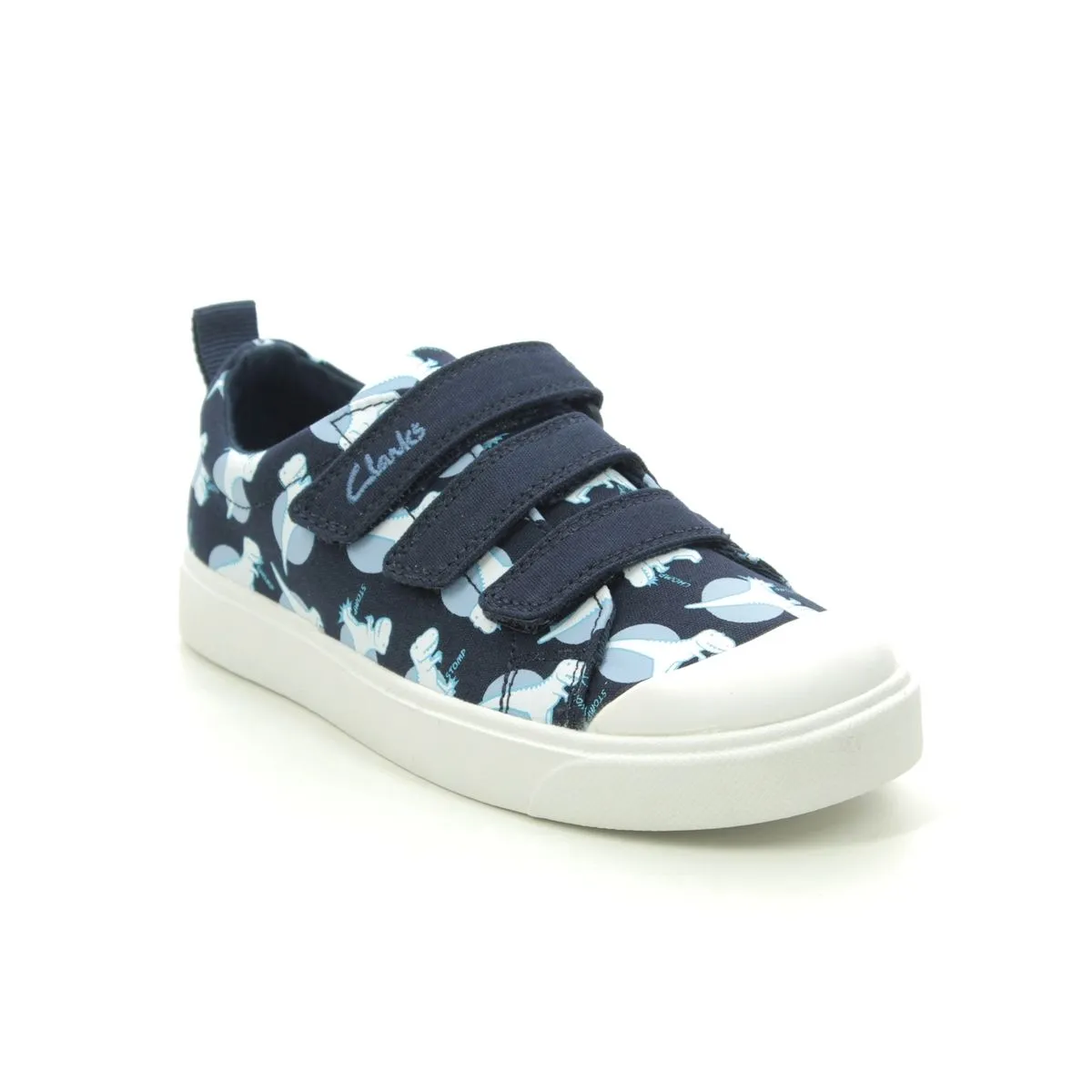 Clarks - City Vibe K 261491156f - F Fit (navy)