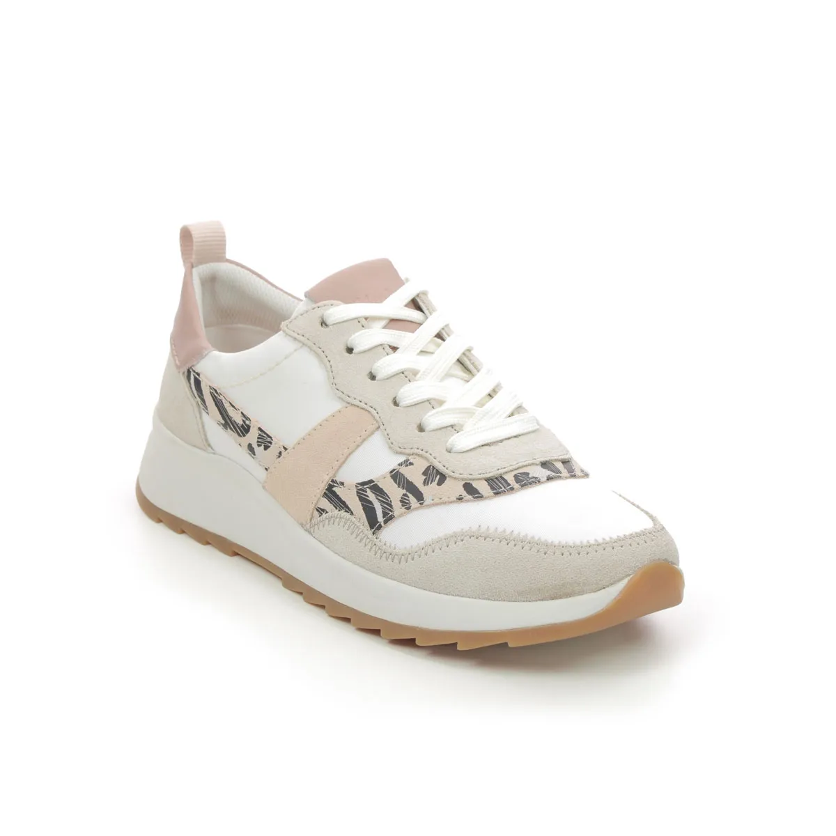 Clarks - Dashlite Jazz 261704294d - D Fit (white Pink)