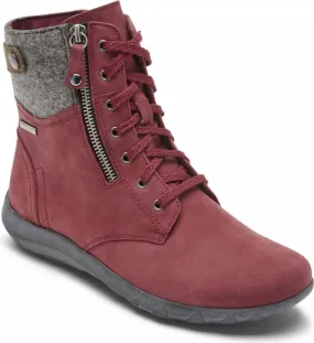 Cobb Hill Amalie Lace Boot Waterproof Red