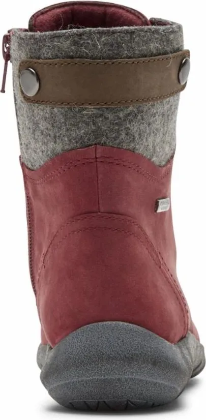 Cobb Hill Amalie Lace Boot Waterproof Red