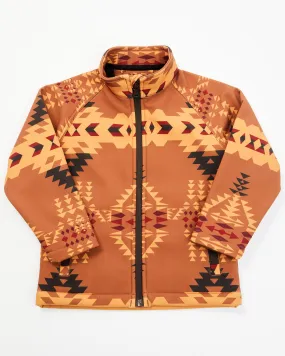 Cody James Toddler Boys' Stampede Southwestern Print Softshell Jacket