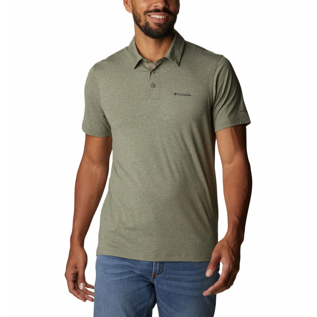 Columbia Men's Tech Trail Polo Short-Sleeve Shirt