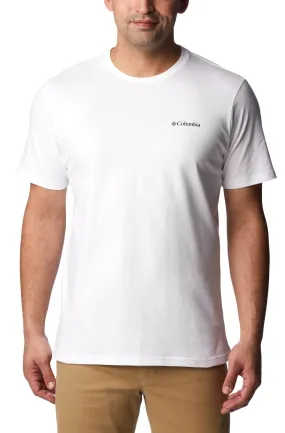 Columbia Men's North Cascades Short Sleeve Tee White/CSC Box Logo | Buy Columbia Men's North Cascades Short Sleeve Tee