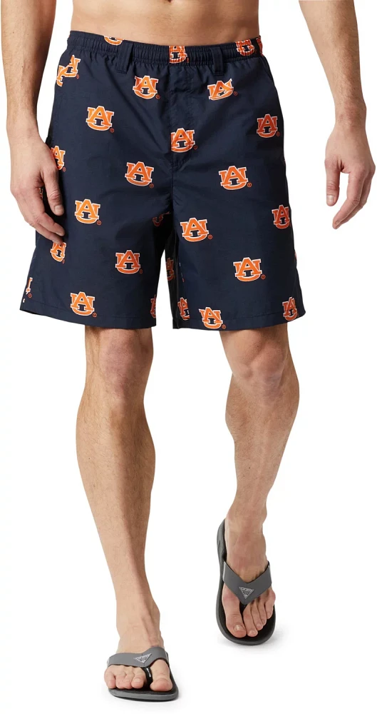 Columbia Sportswear Men's Auburn University Backcast II Printed Shorts