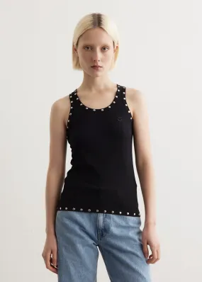 Coperni -  Studded Logo Tank Top - Tank