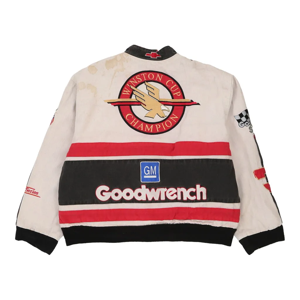 Dale Earnhardt  Jeff Hamilton Nascar Jacket - Large Block Colour Cotton Blend