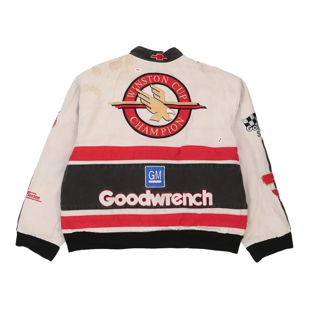 Dale Earnhardt  Jeff Hamilton Nascar Jacket - Large Block Colour Cotton Blend