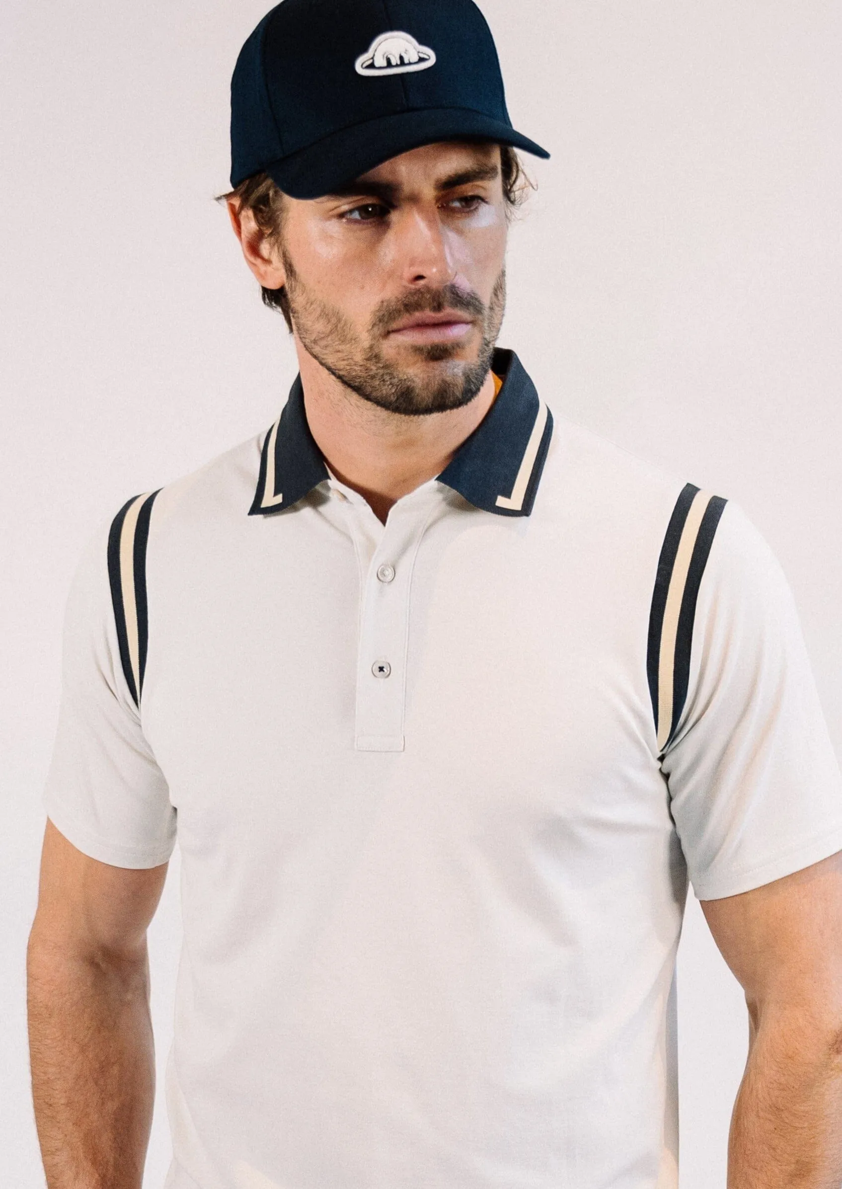 Douglas Stadium Pique Polo - Birch