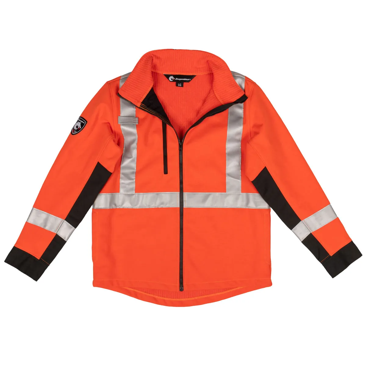 DragonWear Shield FR Soft Shell Hi-Vis Jacket - Orange