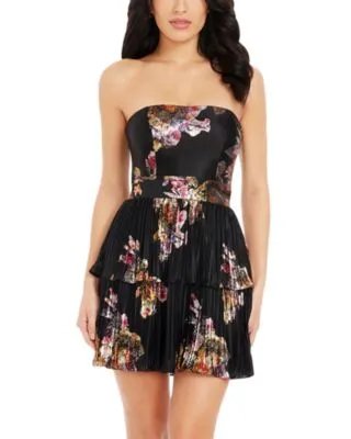 Dress the Population Libby Tiered Mini Dress