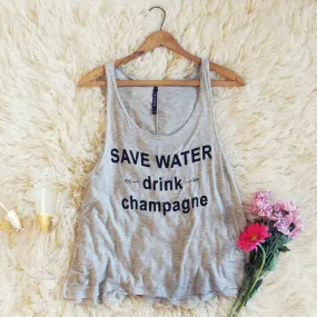 Drink Champagne Tank