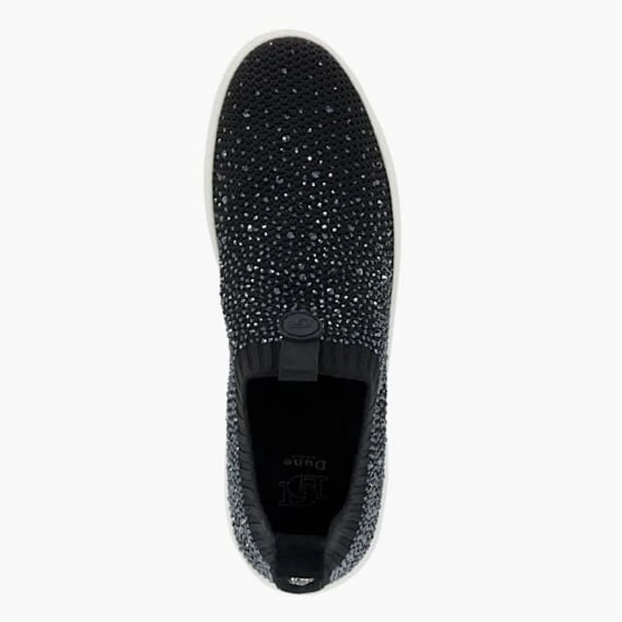 DUNE LONDON Elements Embellished Platform Trainers - Black