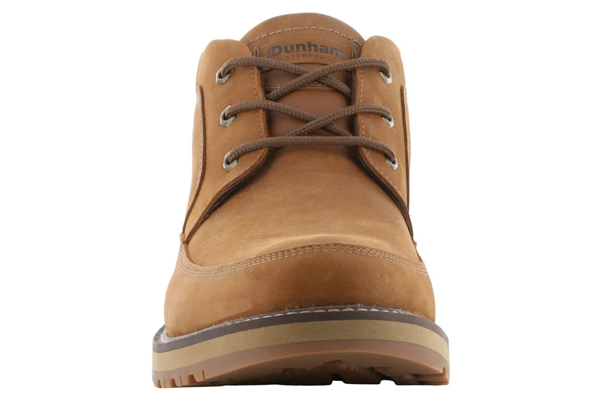 Dunham Byrne Waterproof Chukka Boot Tan