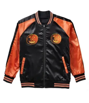 Embroidered You Can’t Kill The Bogeyman Halloween Satin Jacket