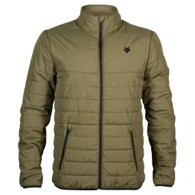 Fox Racing Men's Howell Puffy Jacket - Olive Green