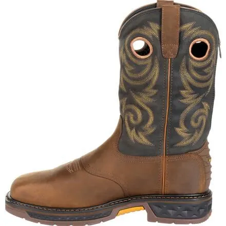 Georgia Boot Carbo-Tec LT Steel Toe Waterproof Pull On Work Boot