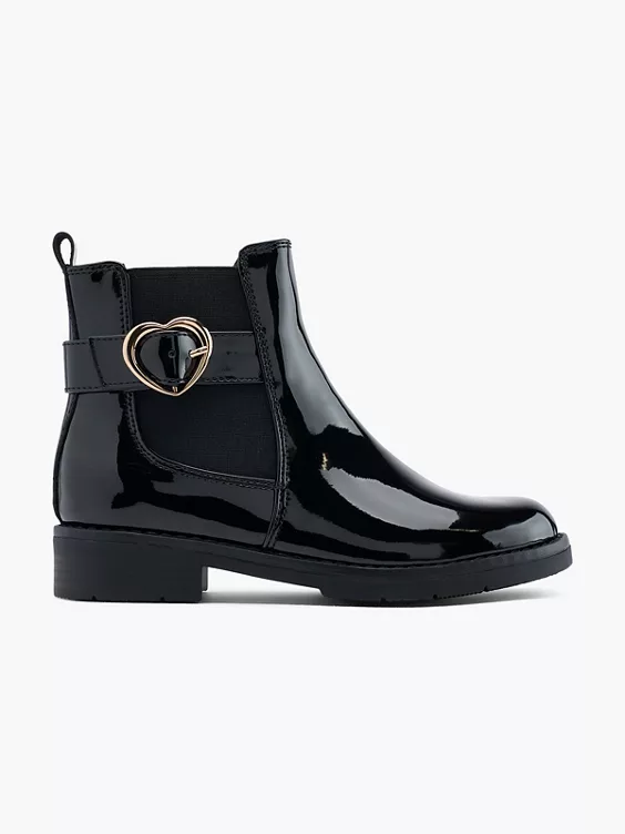 Graceland  Junior Girl Heart Buckle Chelsea Boot