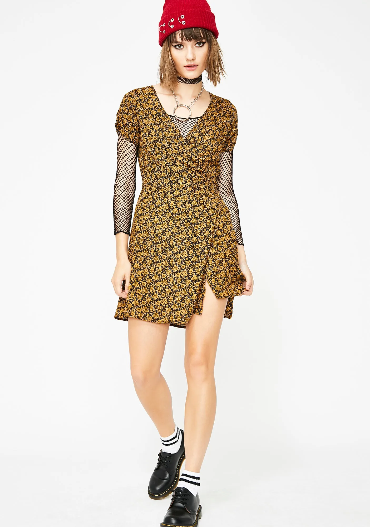 High On Sunshine Wrap Dress-