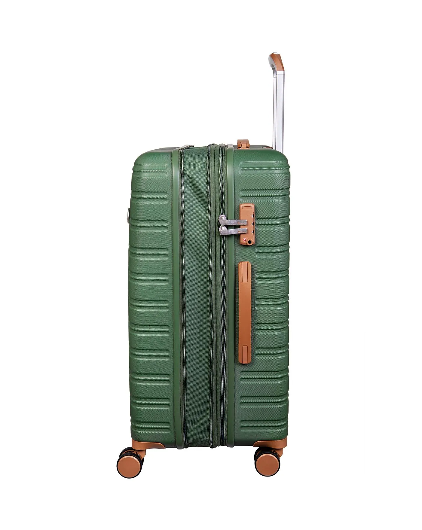 IT Luggage Fusional Green Tea 4pc Hardshell & Softshell Suitcase Set