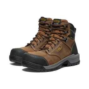 KEEN UTILITY Women's Evanston 6 Waterproof Boot (Carbon-Fiber Toe) 1029152