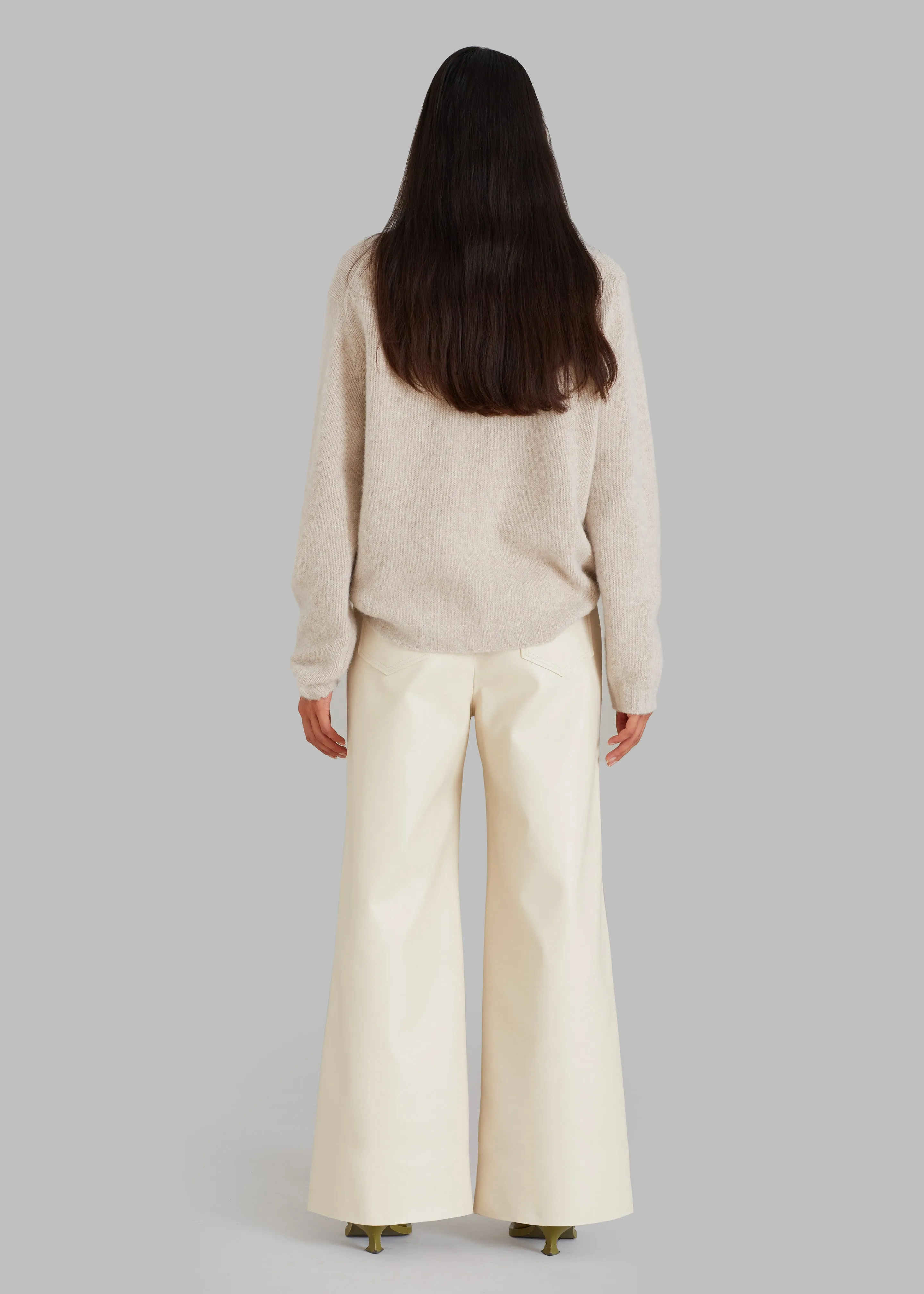 Kira Wide Pants - Beige