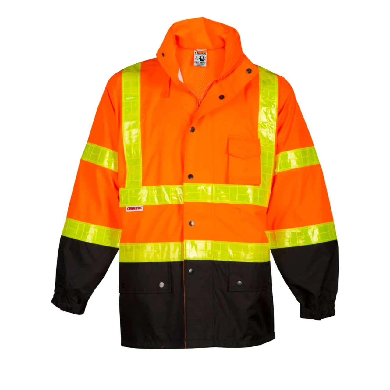 Kishigo Storm Stopper Pro Rainwear Jacket RWJ100 Lime | RWJ101 Orange