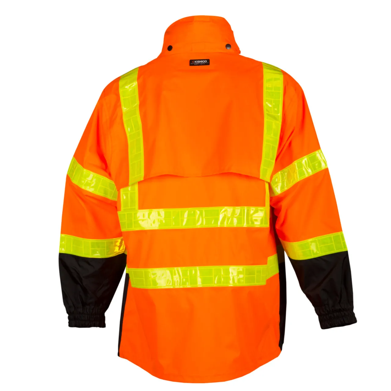 Kishigo Storm Stopper Pro Rainwear Jacket RWJ100 Lime | RWJ101 Orange