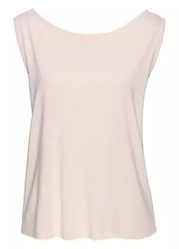 LASCANA Sleeveless Cut-Out Back Top | Grattan