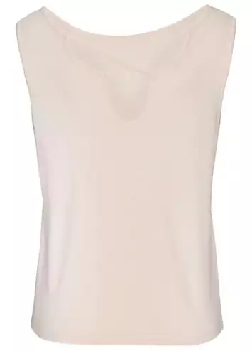 LASCANA Sleeveless Cut-Out Back Top | Grattan