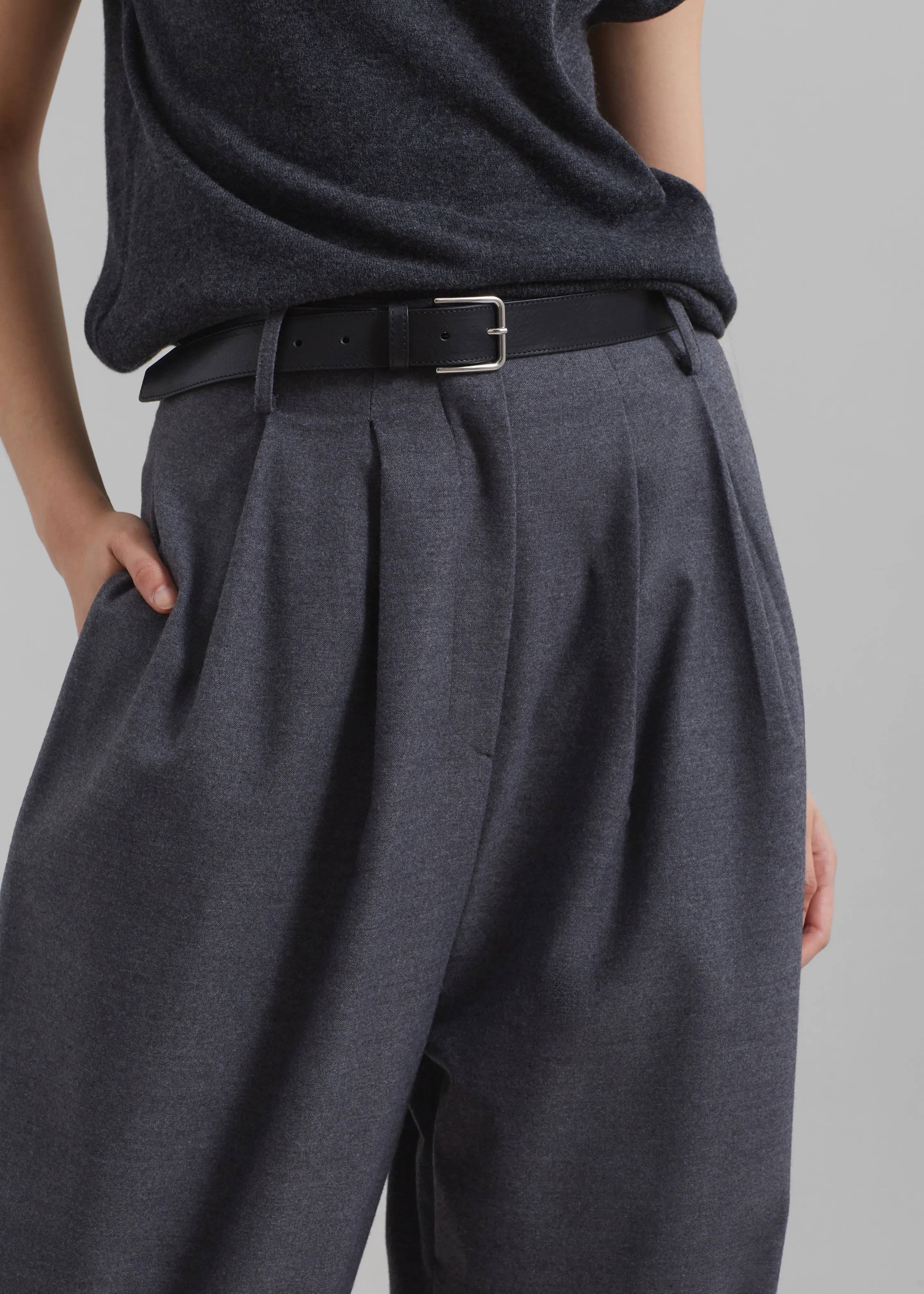 Marley Wide Pants - Grey