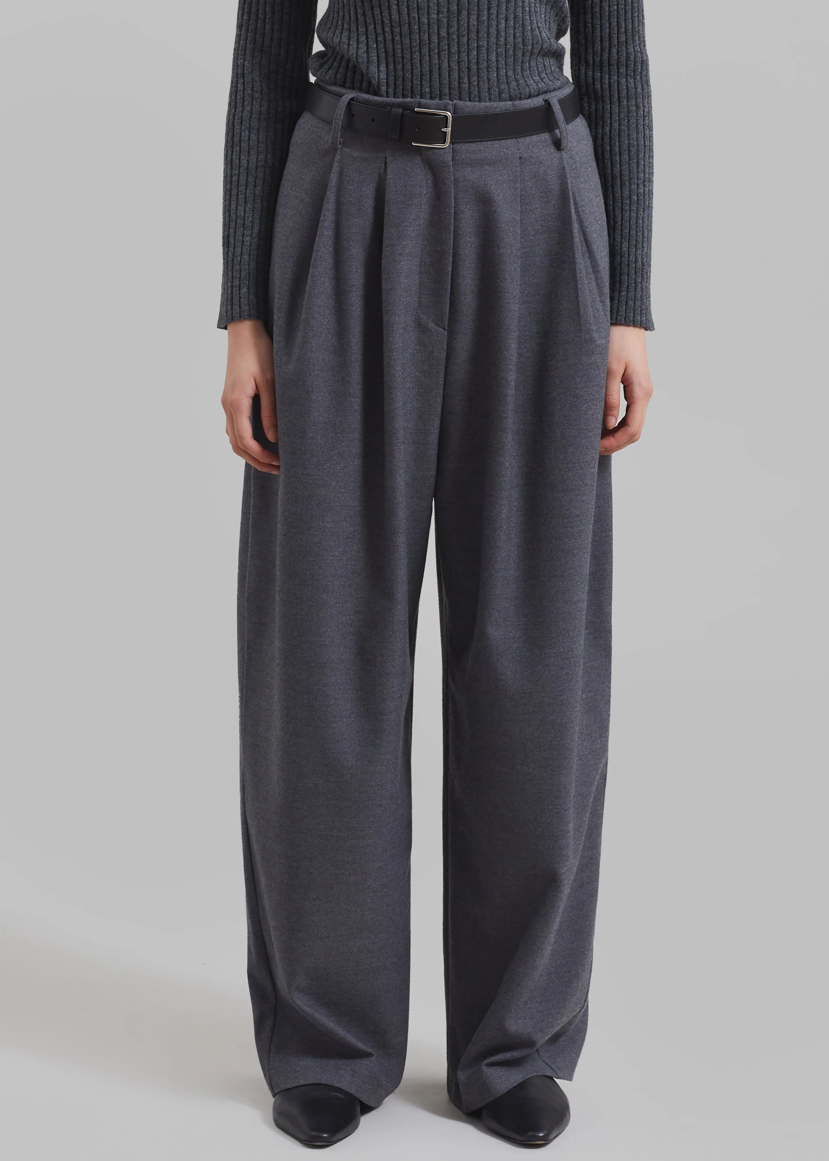 Marley Wide Pants - Grey