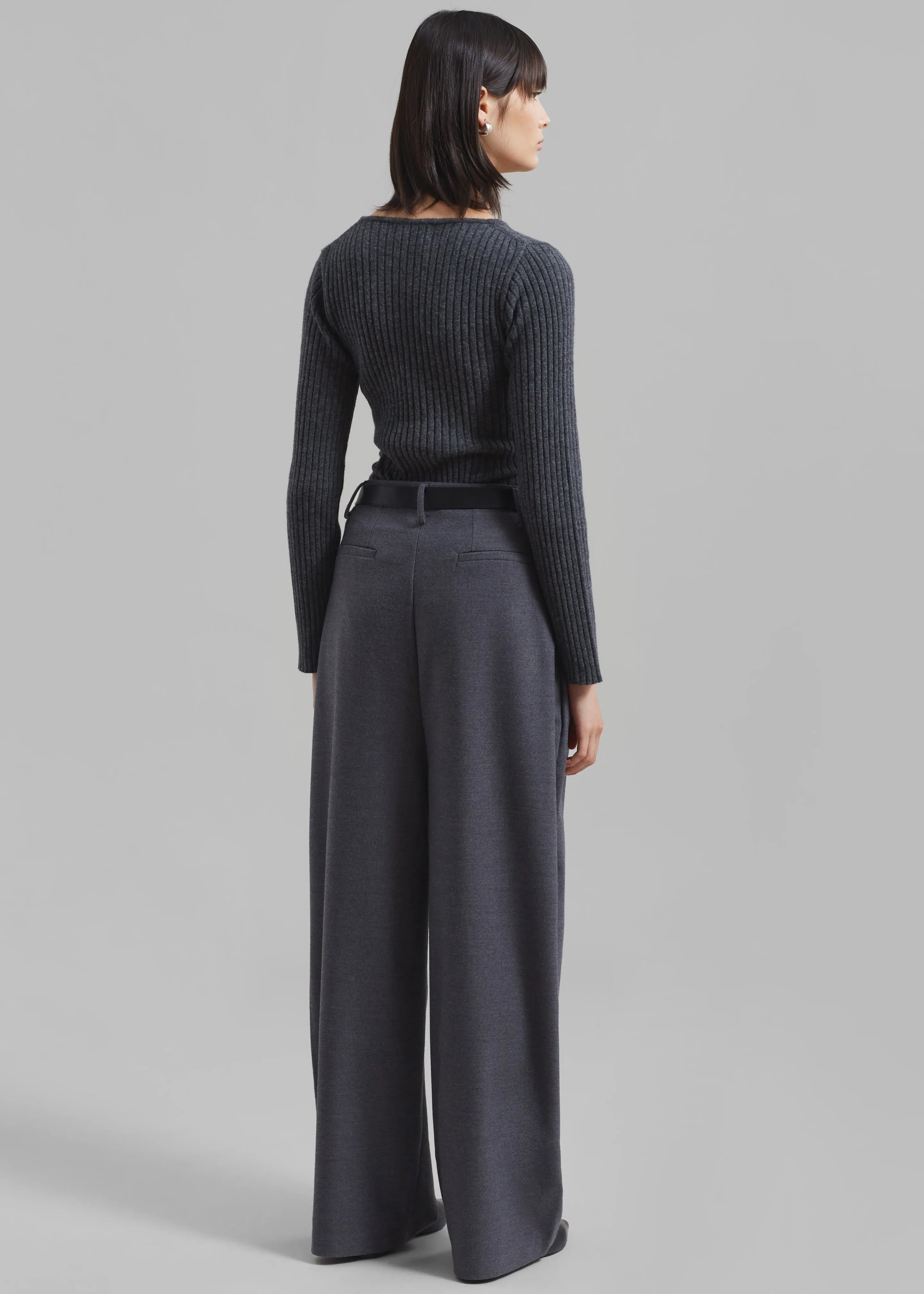 Marley Wide Pants - Grey